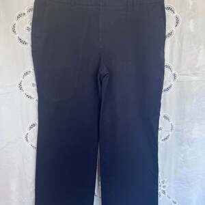 Talbots Women’s Plus Size Navy Blue Newport Pant Size 16